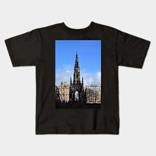 Scott Memorial, Edinburgh Kids T-Shirt